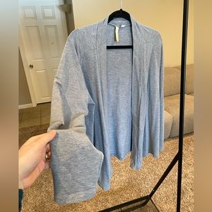 PureJill Gray Cardigan